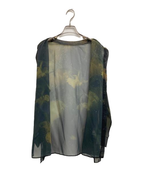 Ameri（アメリ）Ameri (アメリ) 2WAY FROSTED GLASS FLOWER BLOUSE ブラック サイズ:FREEの古着・服飾アイテム