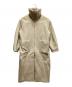 CLANE（クラネ）の古着「RIB COLLAR WOOL LONG COAT」｜アイボリー