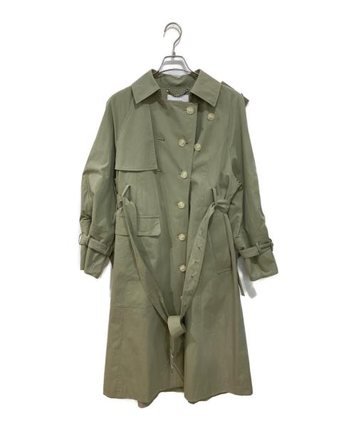 AKIRA NAKA（アキラナカ）AKIRA NAKA (アキラナカ) トレンチコート グリーン サイズ:2 未使用品の古着・服飾アイテム