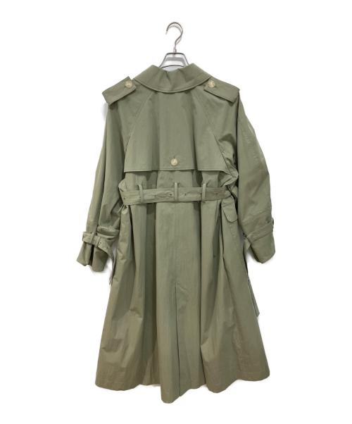 AKIRA NAKA（アキラナカ）AKIRA NAKA (アキラナカ) トレンチコート グリーン サイズ:2 未使用品の古着・服飾アイテム
