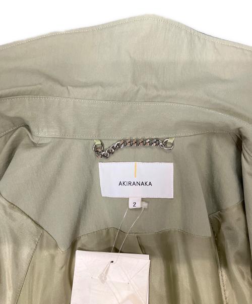 AKIRA NAKA（アキラナカ）AKIRA NAKA (アキラナカ) トレンチコート グリーン サイズ:2 未使用品の古着・服飾アイテム