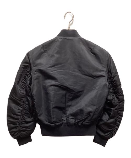 Acne studios（アクネ ストゥディオズ）ACNE STUDIOS (アクネ ストゥディオズ) CLEA BOMBER ブラック サイズ:32の古着・服飾アイテム