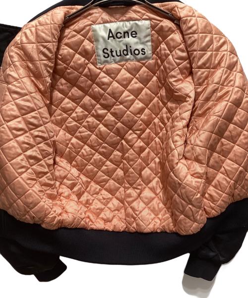 Acne studios（アクネ ストゥディオズ）ACNE STUDIOS (アクネ ストゥディオズ) CLEA BOMBER ブラック サイズ:32の古着・服飾アイテム