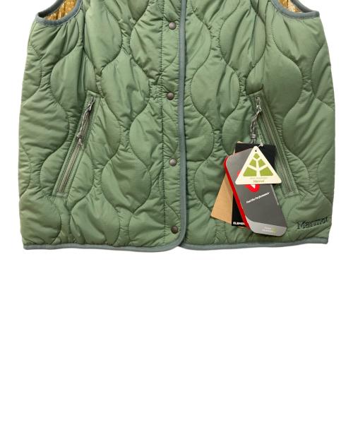 MARMOT（マーモット）MARMOT (マーモット) 	リバーシブルプリマロフトベスト グリーン サイズ:SIZE　S 未使用品の古着・服飾アイテム