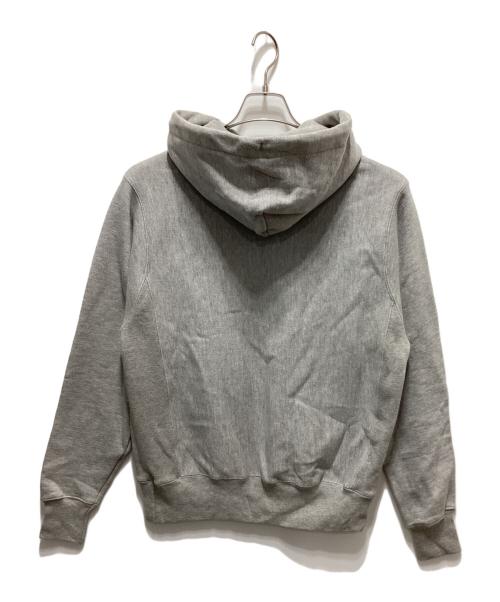 HIDE AND SEEK（ハイドアンドシーク）HIDE AND SEEK (ハイドアンドシーク) Champion (チャンピオン) Team Far East Sweat Parka グレー サイズ:Sの古着・服飾アイテム