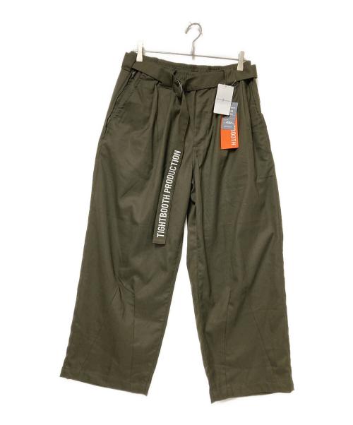 TIGHTBOOTH PRODUCTION（タイトブースプロダクション）TIGHTBOOTH PRODUCTION (タイトブースプロダクション) BAGGY SLACKS カーキ サイズ:M 未使用品の古着・服飾アイテム