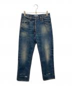 PRADAプラダ）の古着「5ポケット ウォッシュドデニム ジーンズ」｜ブルー