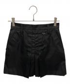 PRADAプラダ）の古着「RE-NYLON/ミニスカート」｜ブラック