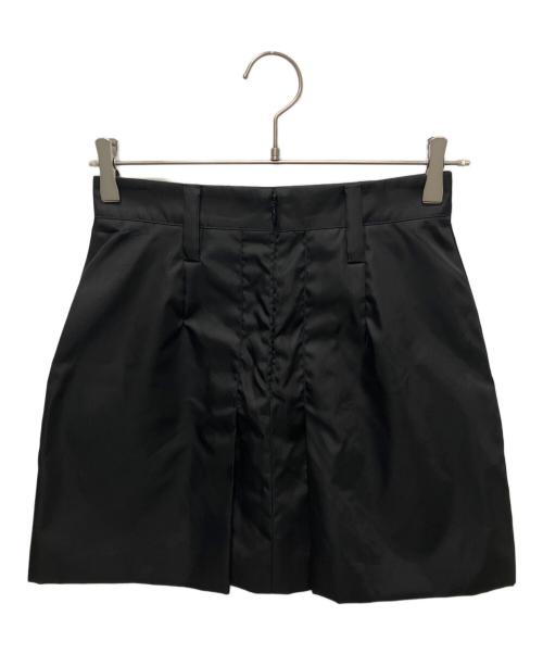 PRADA（プラダ）PRADA (プラダ) RE-NYLON/ミニスカート ブラック サイズ:38の古着・服飾アイテム