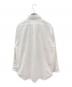 PRADA (プラダ) オックスフォードコットン ロゴ刺繍シャツ ホワイト サイズ:36：66000円