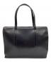 PRADA (プラダ) がま口トートバッグ ブラック：15000円