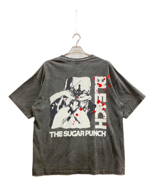 THE SUGAR PUNCH（シュガーパンチ）THE SUGAR PUNCH (シュガーパンチ) BLEACH S/S T-SHIRT グレー サイズ:Mの古着・服飾アイテム