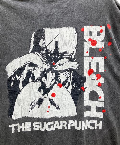 THE SUGAR PUNCH（シュガーパンチ）THE SUGAR PUNCH (シュガーパンチ) BLEACH S/S T-SHIRT グレー サイズ:Mの古着・服飾アイテム