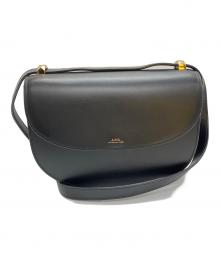 A.P.C.（アーペーセー）の古着「SAC GENEVE ショルダーバッグ」｜ブラック
