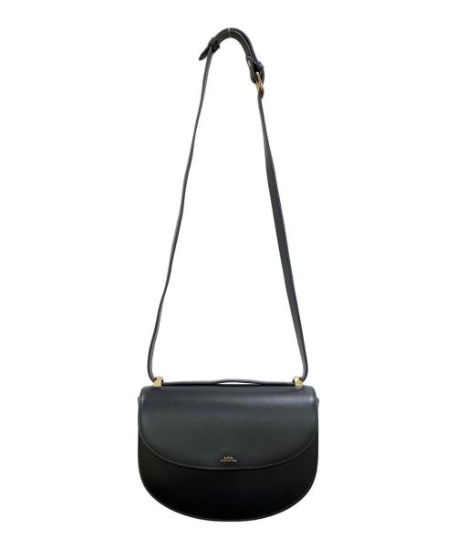 A.P.C.（アーペーセー）A.P.C. (アーペーセー) SAC GENEVE ショルダーバッグ ブラックの古着・服飾アイテム