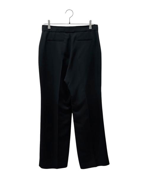 GUCCI（グッチ）GUCCI (グッチ) ズゥミ インターロッキングG ストレートパンツ ブラック サイズ:44の古着・服飾アイテム