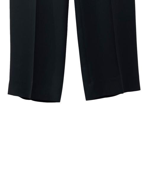 GUCCI（グッチ）GUCCI (グッチ) ズゥミ インターロッキングG ストレートパンツ ブラック サイズ:44の古着・服飾アイテム