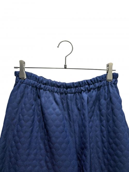 GUCCI（グッチ）GUCCI (グッチ) キルティングキュロットパンツ ネイビー サイズ:40の古着・服飾アイテム