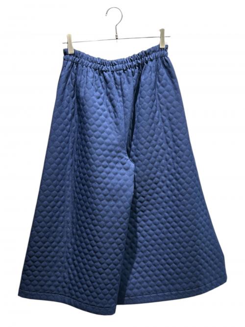 GUCCI（グッチ）GUCCI (グッチ) キルティングキュロットパンツ ネイビー サイズ:40の古着・服飾アイテム