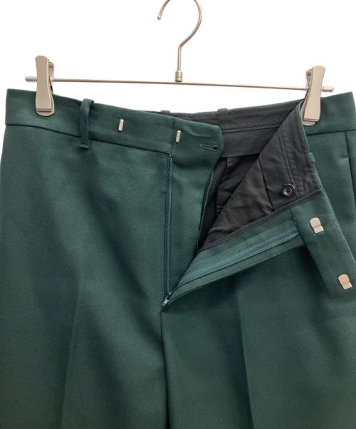 GUCCI（グッチ）GUCCI (グッチ) フレアパンツ グリーン サイズ:44の古着・服飾アイテム