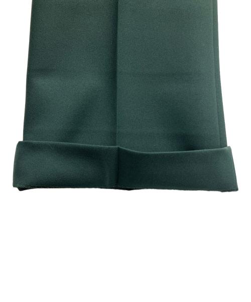 GUCCI（グッチ）GUCCI (グッチ) フレアパンツ グリーン サイズ:44の古着・服飾アイテム
