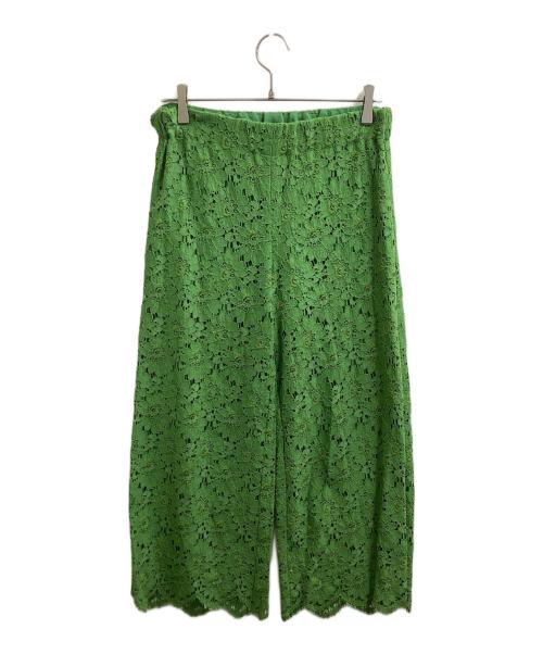 GUCCI（グッチ）GUCCI (グッチ) コードレースパンツ / 494474 グリーン サイズ:40の古着・服飾アイテム