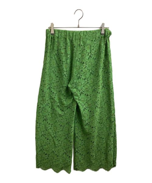 GUCCI（グッチ）GUCCI (グッチ) コードレースパンツ / 494474 グリーン サイズ:40の古着・服飾アイテム