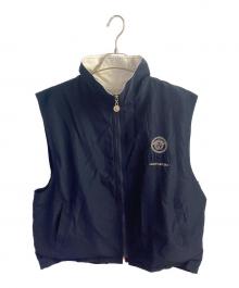 VERSACE JEANS COUTURE（ヴェルサーチ ジーンズクチュール）の古着「ナイロンベスト」｜ネイビー