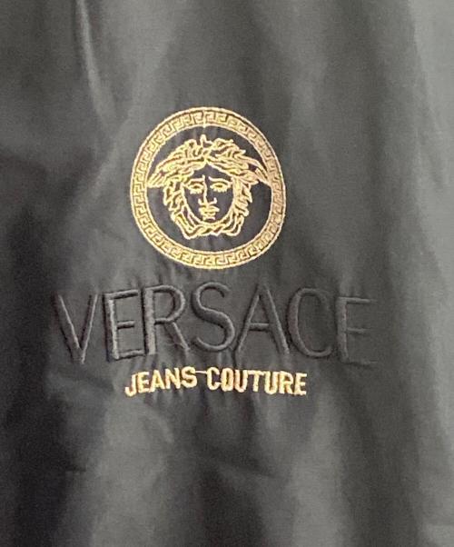 VERSACE JEANS COUTURE（ヴェルサーチ ジーンズクチュール）VERSACE JEANS COUTURE (ヴェルサーチ ジーンズクチュール) ナイロンベスト ネイビー サイズ:表記なしの古着・服飾アイテム