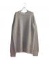 DRIES VAN NOTEN（ドリスヴァンノッテン）の古着「Oversized Metallic Sweater」｜シルバー