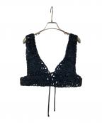 AEWEN MATOPHイウエン マトフ）の古着「コードレースビスチェ」｜ブラック