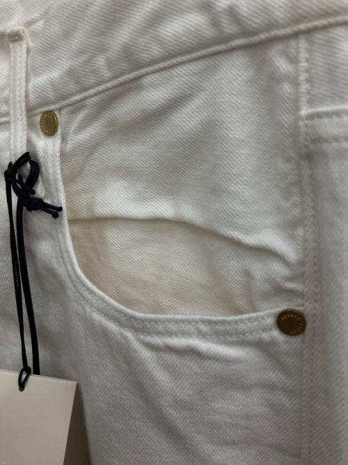 upper hights（アッパーハイツ）upper hights (アッパーハイツ) 別注デニムワイドパンツ　upper hights　（アッパーハイツ）131111202WHT ホワイト サイズ:Sの古着・服飾アイテム