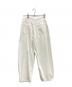 upper hights (アッパーハイツ) 別注デニムワイドパンツ　upper hights　（アッパーハイツ）131111202WHT ホワイト サイズ:S：9000円