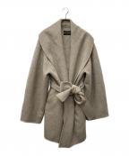 ALMA ROSA×DEUXIEME CLASSEアルマ ローザ×ドゥーズィエム クラス）の古着「ショールカラーコート」｜ベージュ