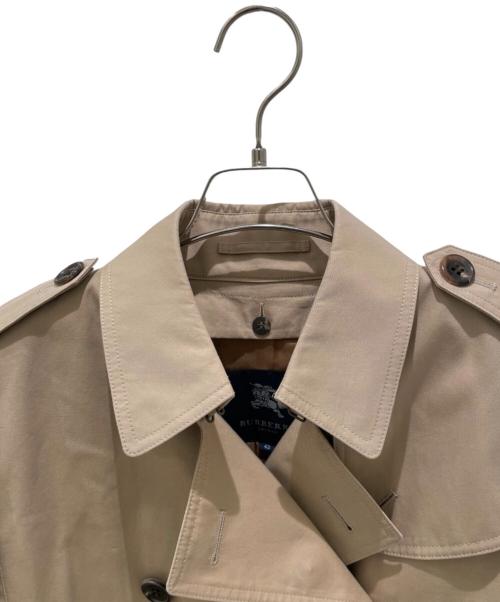 BURBERRY（バーバリー）BURBERRY (バーバリー) ライナー付きノヴァチェック トレンチコート ベージュ サイズ:42の古着・服飾アイテム