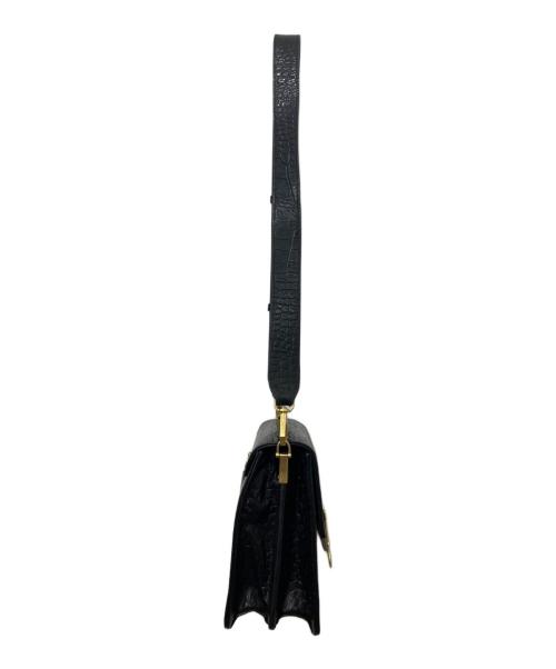 dresseum（ドレジアム）dresseum (ドレジアム) No.5レザーショルダーバッグ ブラックの古着・服飾アイテム