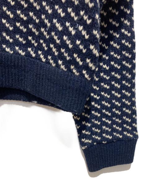 L.L.Bean（エルエルビーン）L.L.Bean (エルエルビーン) バーズアイニット ネイビー サイズ:Sの古着・服飾アイテム