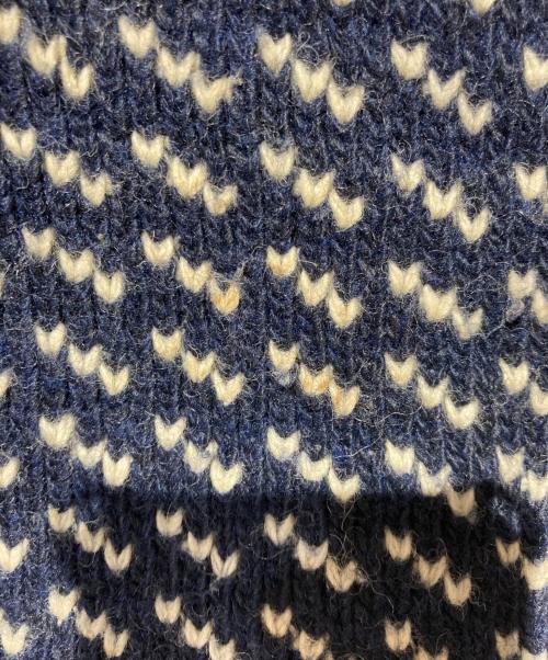 L.L.Bean（エルエルビーン）L.L.Bean (エルエルビーン) バーズアイニット ネイビー サイズ:Sの古着・服飾アイテム