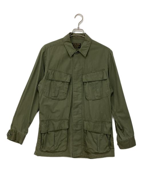 WACKO MARIA（ワコマリア）WACKO MARIA (ワコマリア) バックマリアプリントミリタリージャケット カーキ サイズ:Mの古着・服飾アイテム