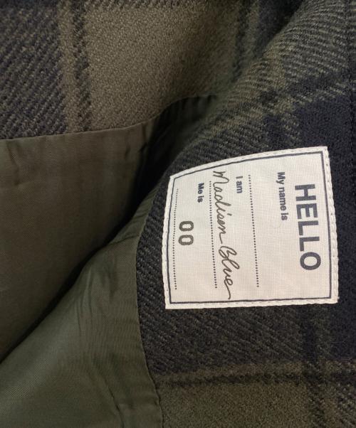 MADISON BLUE（マディソンブルー）MADISON BLUE (マディソンブルー) SOFIE LONG SK CHECK カーキ サイズ:XSの古着・服飾アイテム