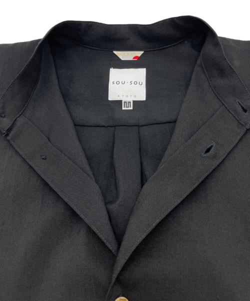 SOU・SOU（ソウソウ）SOU・SOU (ソウソウ) 切替ワンピース ブラック サイズ:Freeの古着・服飾アイテム