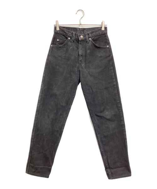 LEVI'S（リーバイス）LEVI'S (リーバイス) 後染め550デニムパンツ ブラック サイズ:W28の古着・服飾アイテム