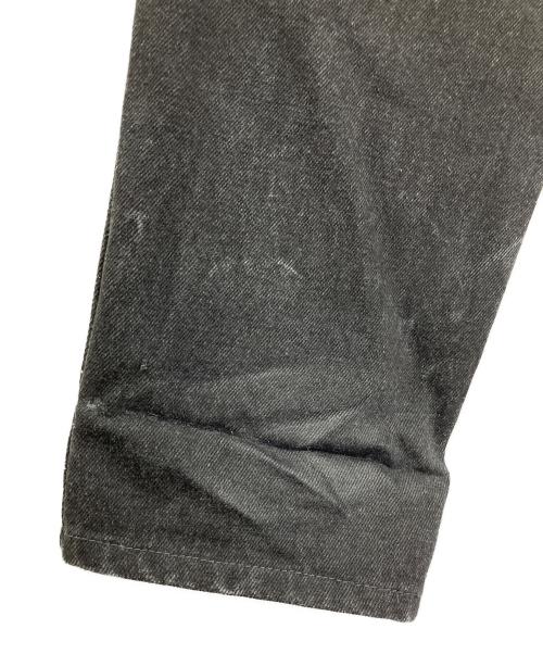 LEVI'S（リーバイス）LEVI'S (リーバイス) 後染め550デニムパンツ ブラック サイズ:W28の古着・服飾アイテム