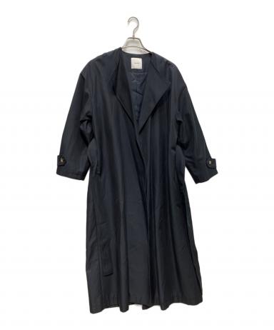 Spick and Span ノーカラー コート 春 トレンチ Spick & Span