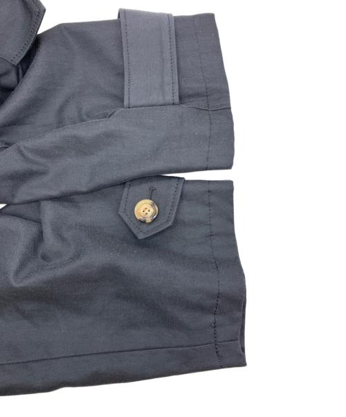 Spick and Span（スピック＆スパン）Spick and Span (スピック＆スパン) C/Cu ノーカラートレンチコート ネイビー サイズ:38の古着・服飾アイテム