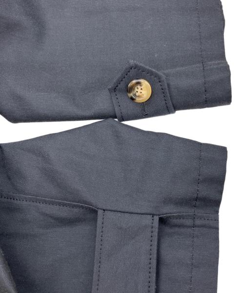Spick and Span（スピック＆スパン）Spick and Span (スピック＆スパン) C/Cu ノーカラートレンチコート ネイビー サイズ:38の古着・服飾アイテム