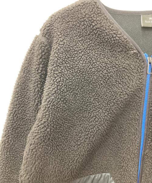 PS Paul Smith（ＰＳポールスミス）PS Paul Smith (ＰＳポールスミス) フリースジャケット ブラック サイズ:Lの古着・服飾アイテム