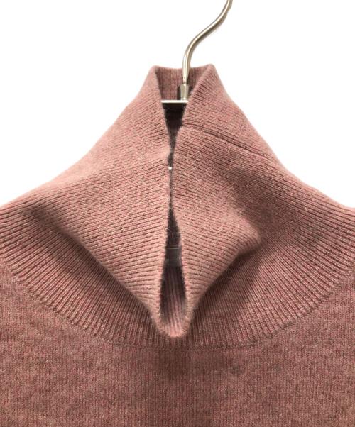 extreme cashmere（エクストリーム カシミア）extreme cashmere (エクストリーム カシミア) タートルネックニット ピンク サイズ:FREEの古着・服飾アイテム