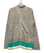 COMME des GARCONS HOMME DEUXコムデギャルソン オム ドゥ）の古着「ニットカーディガン」｜グレー