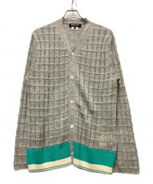COMME des GARCONS HOMME DEUX（コムデギャルソン オム ドゥ）の古着「ニットカーディガン」｜グレー